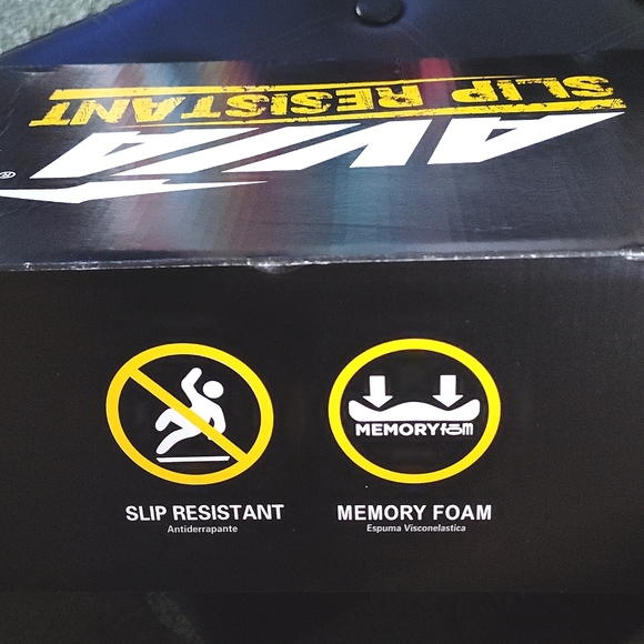 Avia Slip-Resistant Black Sneakers - Picture 14 of 14